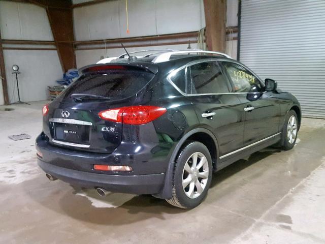 JNKAJ09F18M357747 - 2008 INFINITI EX35 BASE BLACK photo 4