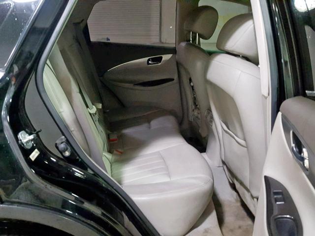 JNKAJ09F18M357747 - 2008 INFINITI EX35 BASE BLACK photo 6