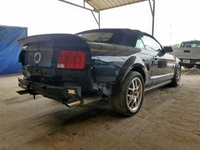 1ZVHT89S075285807 - 2007 FORD MUSTANG SH BLACK photo 4