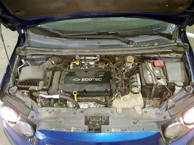1G1JA5SG4D4146157 - 2013 CHEVROLET SONIC LS أزرق صورة 7