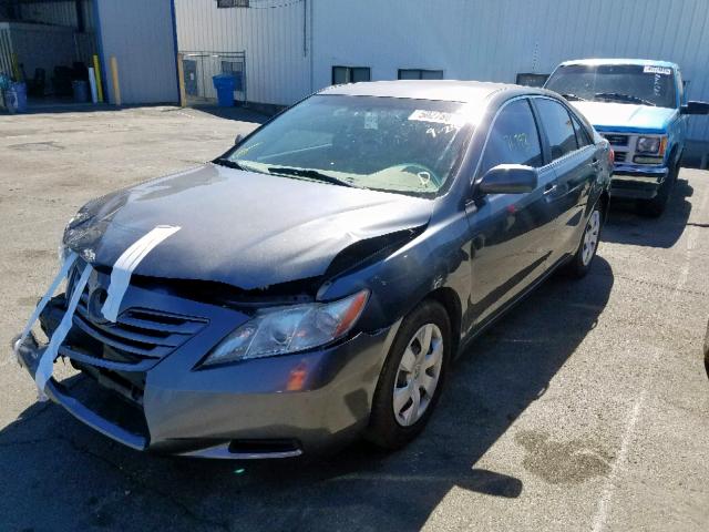 4T4BE46K99R090010 - 2009 TOYOTA CAMRY BASE GRAY photo 2