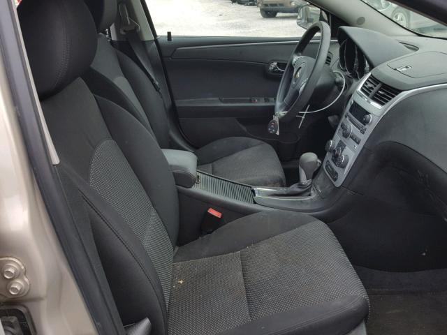 1G1ZC5E08CF286114 - 2012 CHEVROLET MALIBU 1LT GOLD photo 5