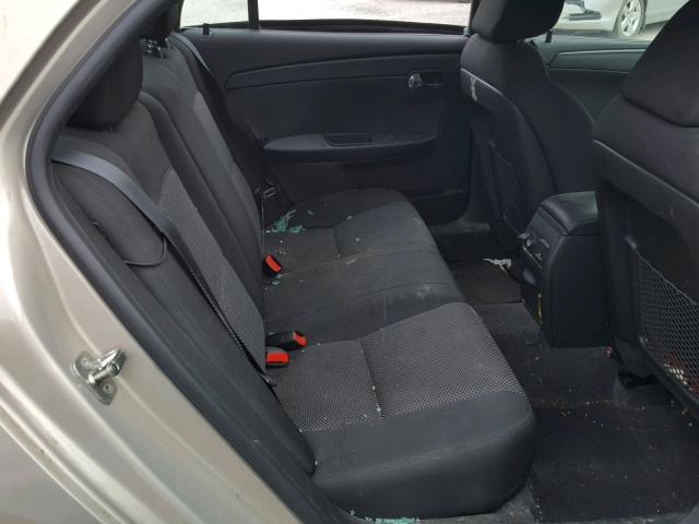 1G1ZC5E08CF286114 - 2012 CHEVROLET MALIBU 1LT GOLD photo 6