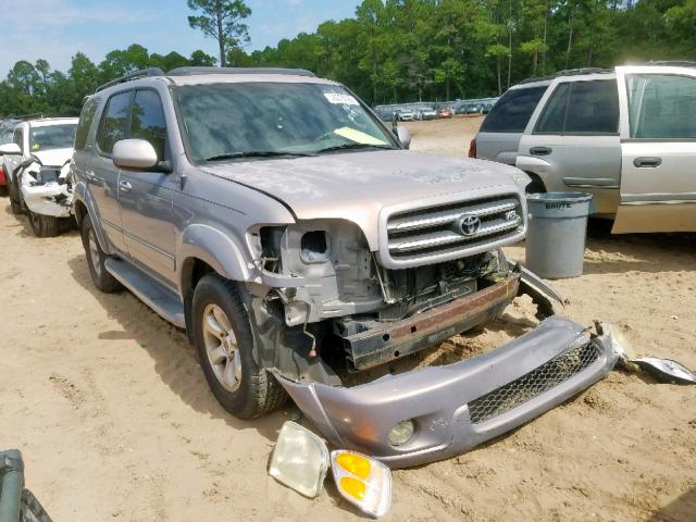 5TDZT38A62S101976 - 2002 TOYOTA SEQUOIA LI GRAY photo 1