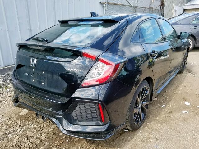 SHHFK7H41HU224636 - 2017 HONDA CIVIC SPOR BLACK photo 4