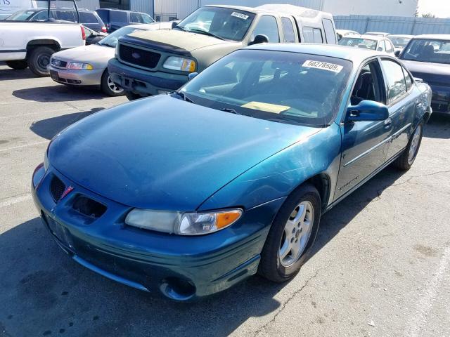 1G2WK52J32F213861 - 2002 PONTIAC GRAND PRIX BLUE photo 2