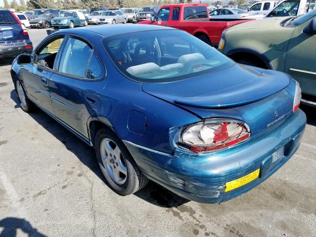 1G2WK52J32F213861 - 2002 PONTIAC GRAND PRIX BLUE photo 3