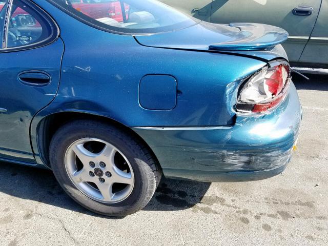 1G2WK52J32F213861 - 2002 PONTIAC GRAND PRIX BLUE photo 9