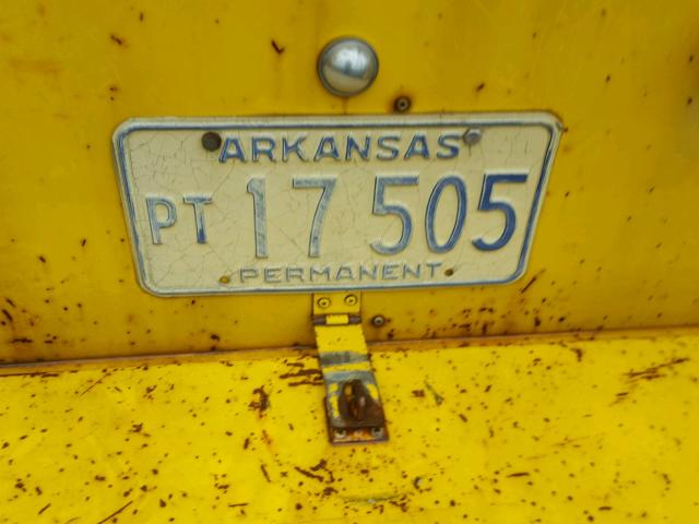 1RX151008K1071945 - 1989 HESC TRAILER YELLOW photo 9