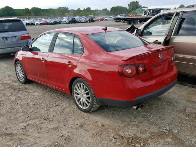 3VWRJ71K78M169869 - 2008 VOLKSWAGEN JETTA WOLF RED photo 3