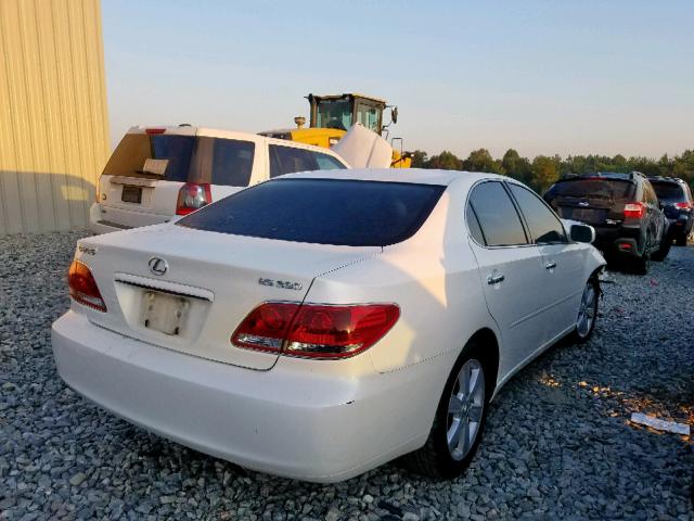 JTHBA30GX55059456 - 2005 LEXUS ES 330 WHITE photo 4