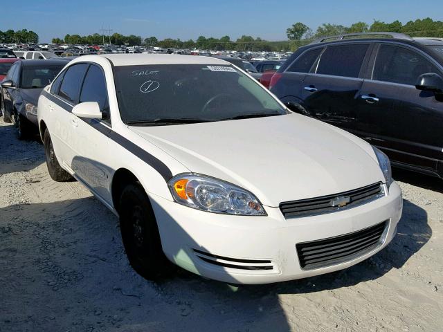 2G1WS55R079411335 - 2007 CHEVROLET IMPALA POL WHITE photo 1