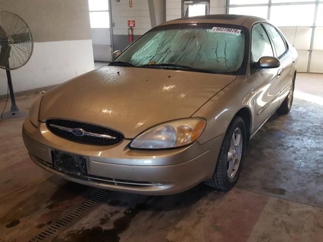 1FAFP55S0YA240996 - 2000 FORD TAURUS SES GOLD photo 2