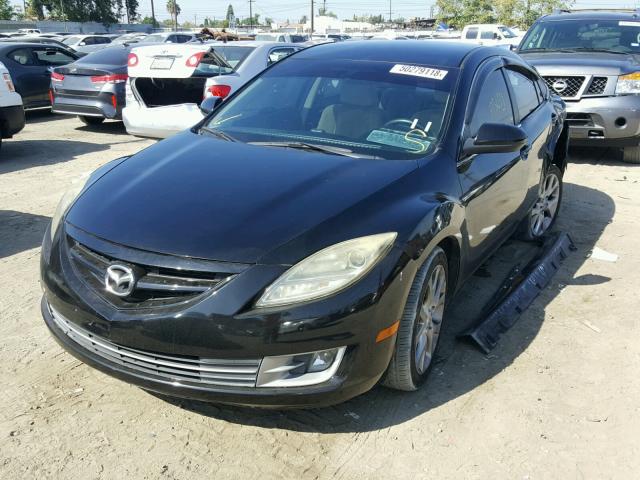 1YVHP82B095M09833 - 2009 MAZDA 6 S BLACK photo 2