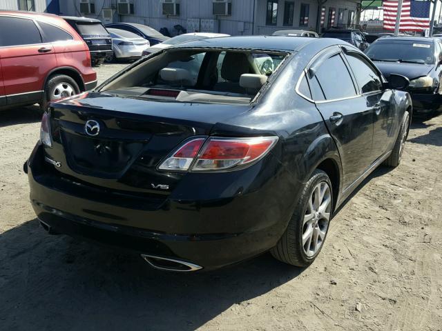 1YVHP82B095M09833 - 2009 MAZDA 6 S BLACK photo 4