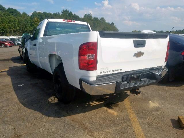 1GCEC14C39Z186259 - 2009 CHEVROLET SILVERADO WHITE photo 3