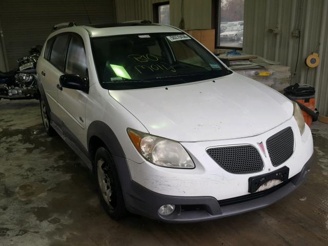 5Y2SM658X6Z424787 - 2006 PONTIAC VIBE WHITE photo 1