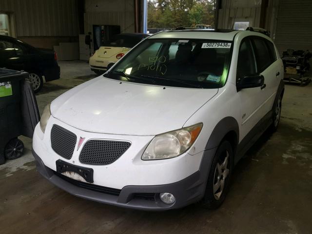 5Y2SM658X6Z424787 - 2006 PONTIAC VIBE WHITE photo 2