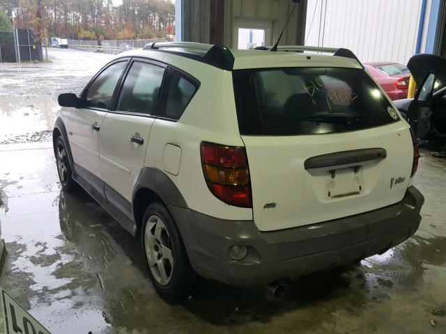 5Y2SM658X6Z424787 - 2006 PONTIAC VIBE WHITE photo 3