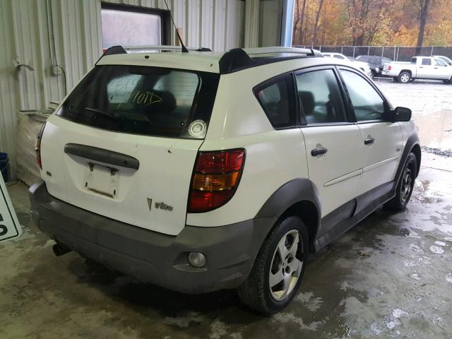 5Y2SM658X6Z424787 - 2006 PONTIAC VIBE WHITE photo 4