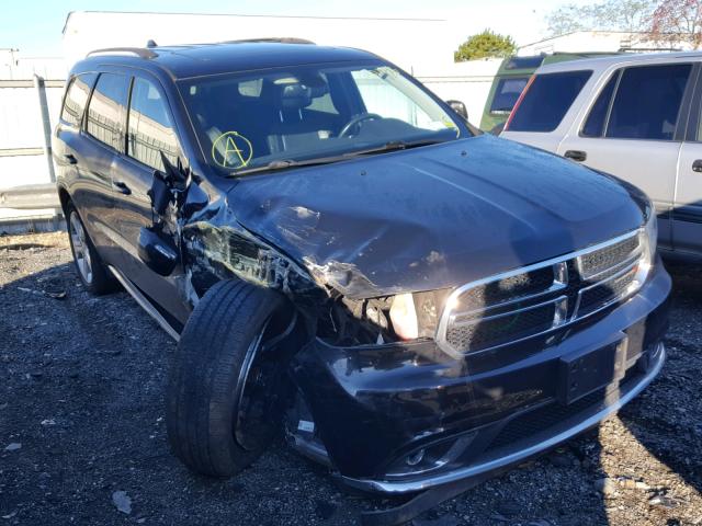 1C4RDJDGXFC690419 - 2015 DODGE DURANGO LI BLACK photo 1