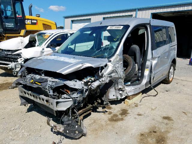 NM0GE9F71G1276827 - 2016 FORD TRANSIT CO SILVER photo 2