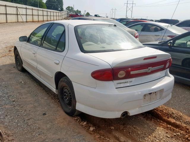 1G1JH54F737330540 - 2003 CHEVROLET CAVALIER L WHITE photo 3