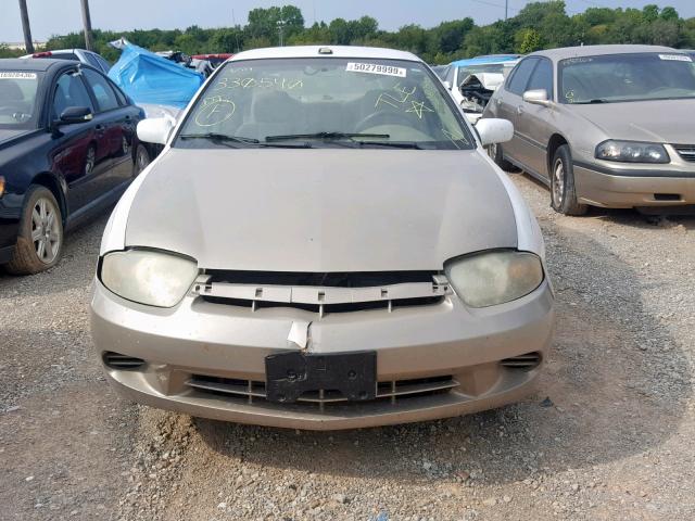 1G1JH54F737330540 - 2003 CHEVROLET CAVALIER L WHITE photo 9