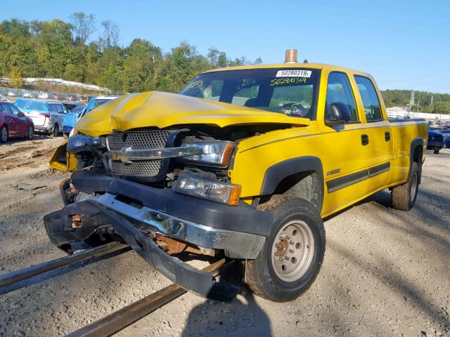 1GCHK23U93F199798 - 2003 CHEVROLET SILVERADO YELLOW photo 2