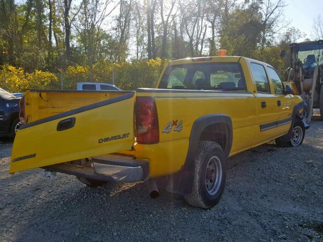 1GCHK23U93F199798 - 2003 CHEVROLET SILVERADO YELLOW photo 4