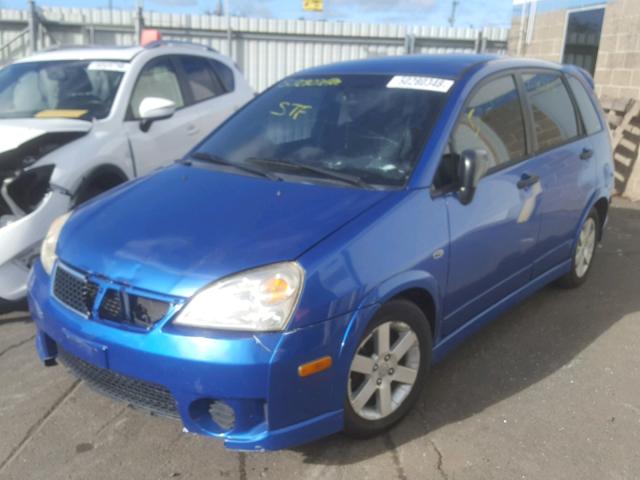 JS2RD62H665351210 - 2006 SUZUKI AERIO BLUE photo 2