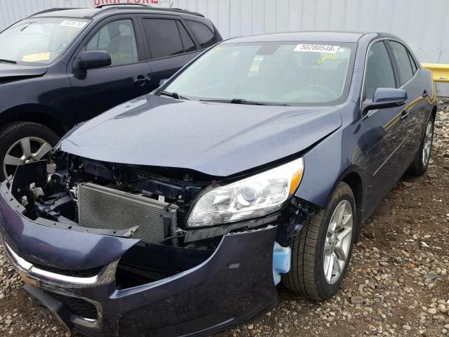 1G11C5SL5EF107316 - 2014 CHEVROLET MALIBU 1LT BLUE photo 2