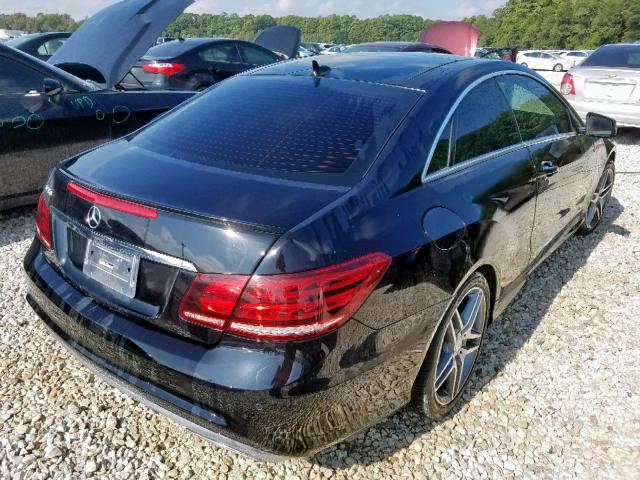 WDDKJ7DB0FF296207 - 2015 MERCEDES-BENZ E 550 BLACK photo 4