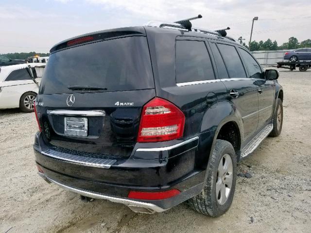 4JGBF7BE0AA589972 - 2010 MERCEDES-BENZ GL 450 4MA BLACK photo 4