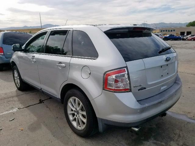 2FMDK48C99BA61128 - 2009 FORD EDGE SEL SILVER photo 3