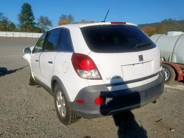 3GSCL33P68S600478 - 2008 SATURN VUE XE WHITE photo 3