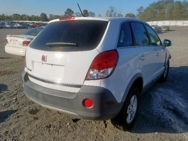 3GSCL33P68S600478 - 2008 SATURN VUE XE WHITE photo 4