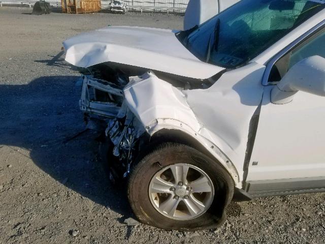 3GSCL33P68S600478 - 2008 SATURN VUE XE WHITE photo 9