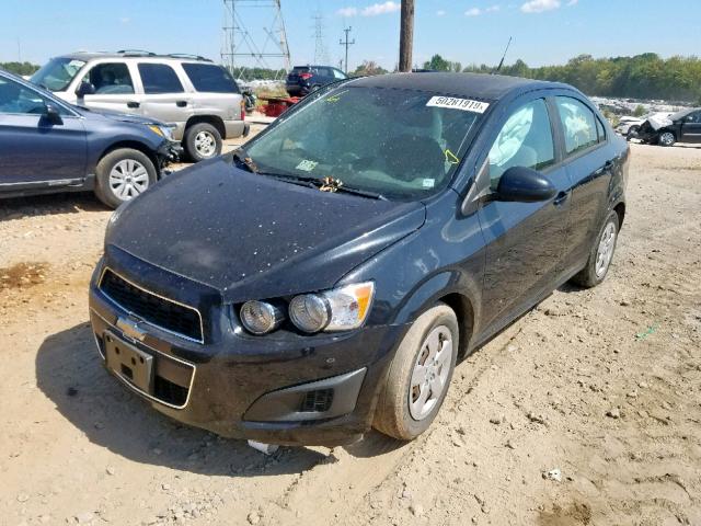 1G1JA5SGXD4179678 - 2013 CHEVROLET SONIC LS 黑色 照片 2