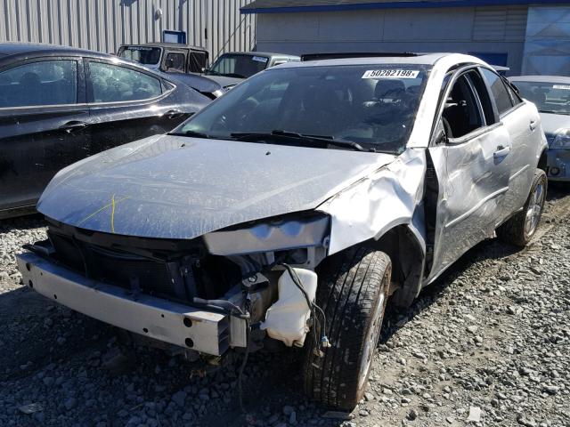 1G2ZH58N874234326 - 2007 PONTIAC G6 GT SILVER photo 2