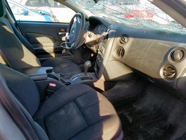 2G2WP552X81151980 - 2008 PONTIAC GRAND PRIX SILVER photo 5