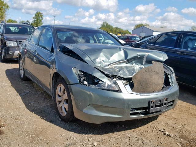 1HGCP26858A038753 - 2008 HONDA ACCORD EXL BLUE photo 1