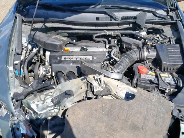 1HGCP26858A038753 - 2008 HONDA ACCORD EXL BLUE photo 7