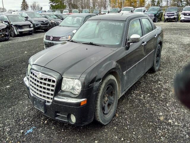 2C3JA63H85H127706 - 2005 CHRYSLER 300C BLACK photo 2