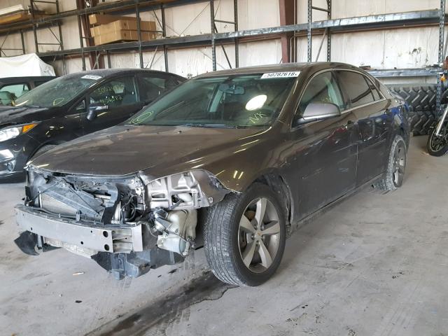 1G1ZC5E1XBF154902 - 2011 CHEVROLET MALIBU 1LT 棕色 照片 2