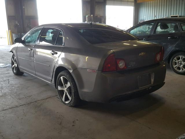 1G1ZC5E1XBF154902 - 2011 CHEVROLET MALIBU 1LT 棕色 照片 3