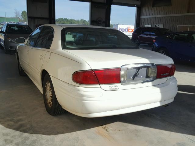 1G4HP52K75U287164 - 2005 BUICK LESABRE CU WHITE photo 3