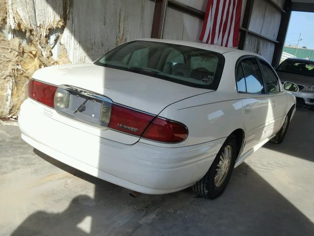 1G4HP52K75U287164 - 2005 BUICK LESABRE CU WHITE photo 4