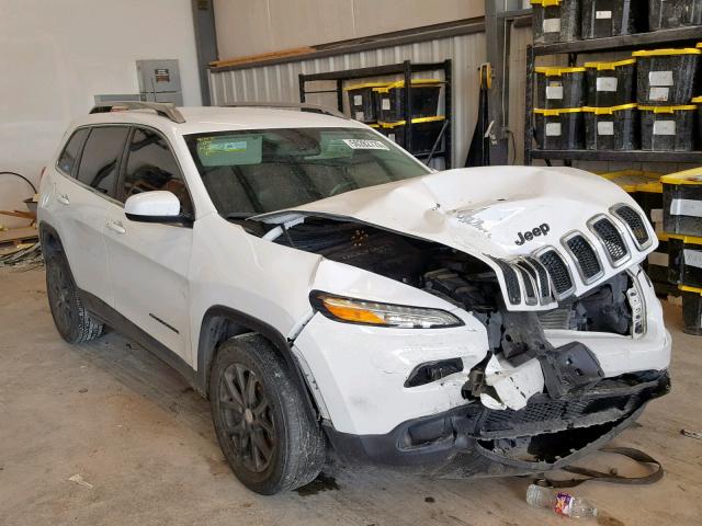 1C4PJLLB6JD512074 - 2018 JEEP CHEROKEE L WHITE photo 1