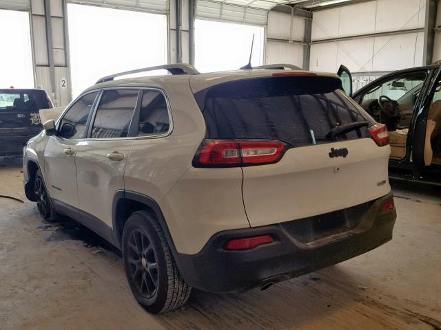 1C4PJLLB6JD512074 - 2018 JEEP CHEROKEE L WHITE photo 3